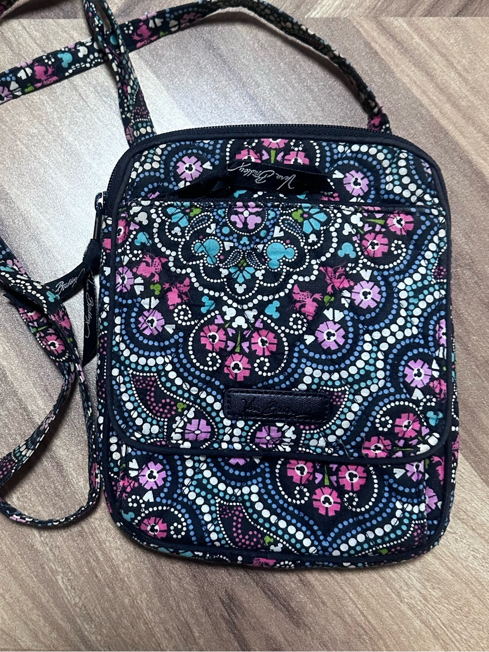 Vera Bradley Disney Parks Mickey and Minnie Mouse Medallion crossbody